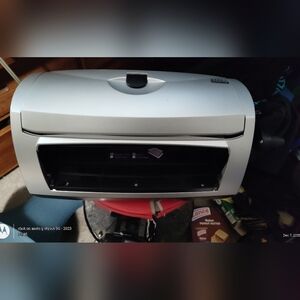 Sleek White Document Shredder